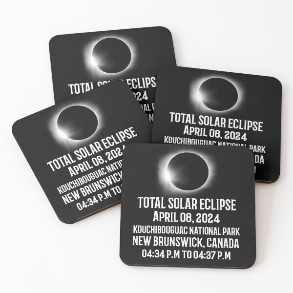 Item preview, Total Solar Eclipse 2024, Kouchibouguac National Park, Canada designed and sold by 87-Aesthetics.