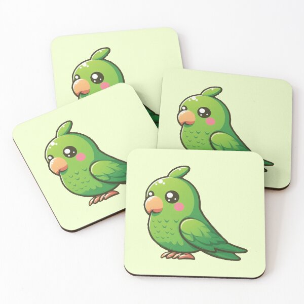 Item preview, Quaker Parrot and Quaker Parrot cute designed and sold by SOMI SOMI.