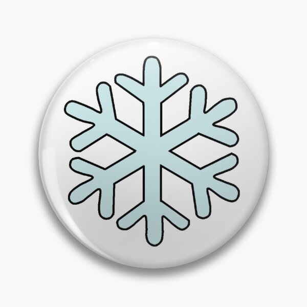 Item preview, Pale Blue Snowflake designed and sold by elunemori.