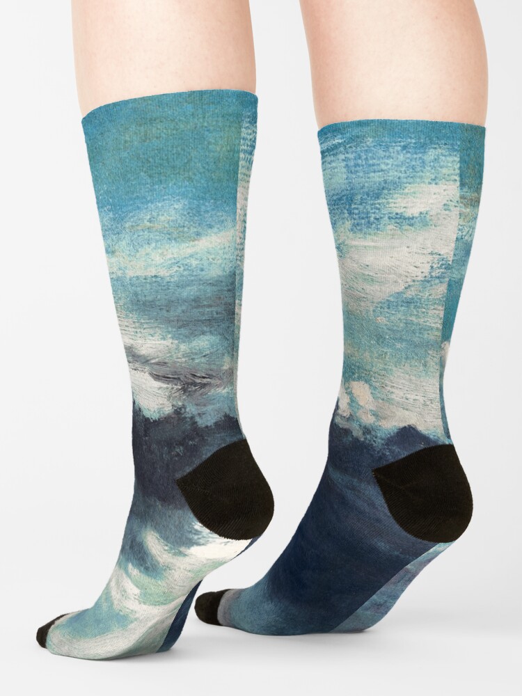 Thumbnail 4 of 5, Socks, Cloud Painting by John Constable designed and sold by howsheseesit.