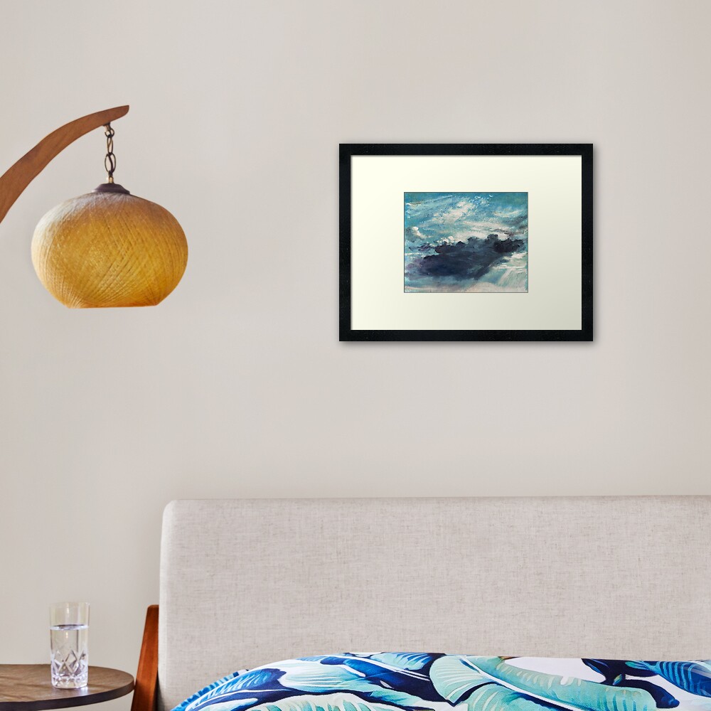 Item preview, Framed Art Print designed and sold by howsheseesit.