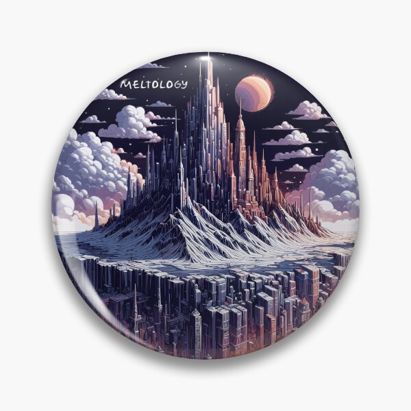 Item preview, Night Sky Meltology City Dripping Melting designed and sold by ShepuShuki.