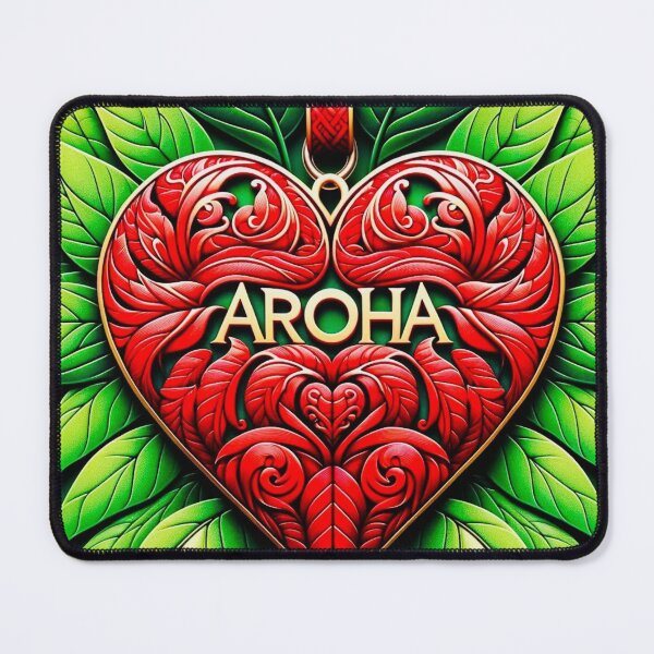 Item preview, Aroha Maori Love Heart designed and sold by Traci Coxhead.
