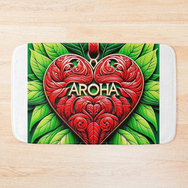 Item preview, Aroha Maori Love Heart designed and sold by Traci Coxhead.