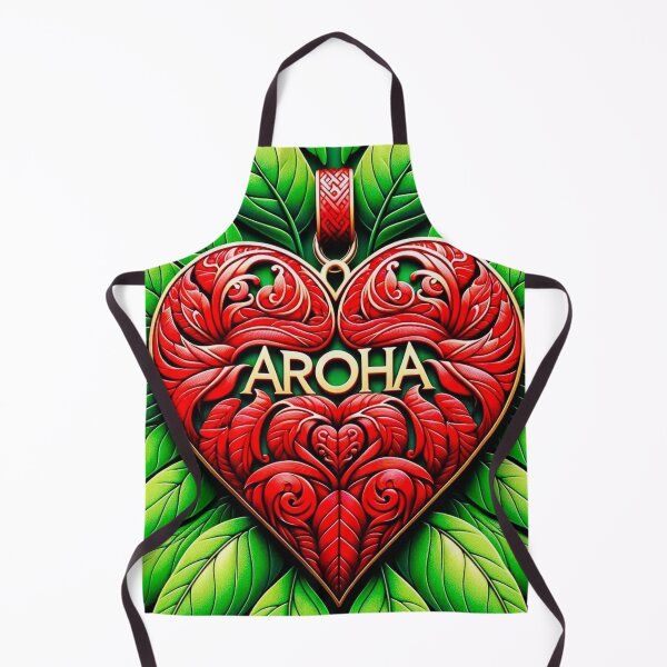 Item preview, Aroha Maori Love Heart designed and sold by Traci Coxhead.
