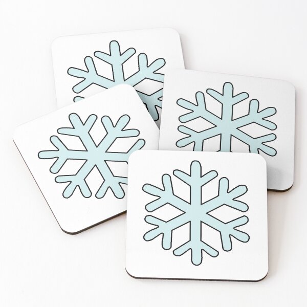 Item preview, Pale Blue Snowflake designed and sold by elunemori.