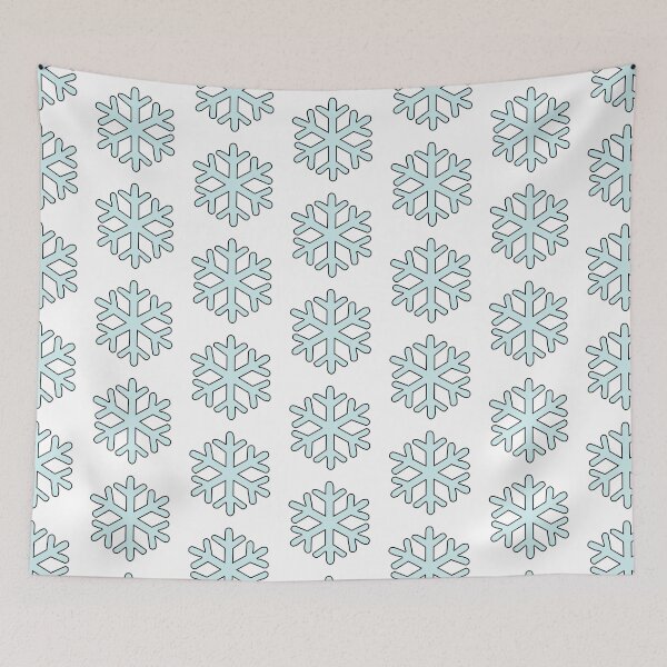 Item preview, Pale Blue Snowflake designed and sold by elunemori.