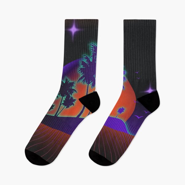 Item preview, Orange Sunset Synthwave designed and sold by MaiZephyr.