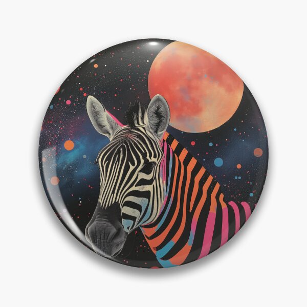 Item preview, Trippy Space Zebra designed and sold by ZedOhEe.