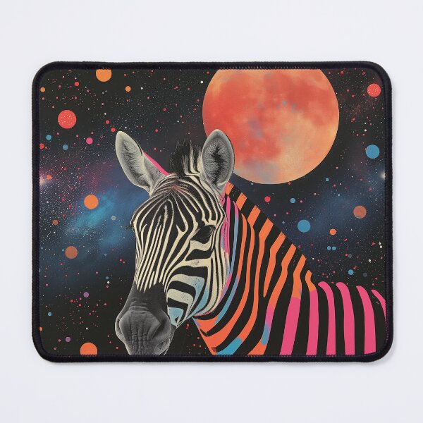 Item preview, Trippy Space Zebra designed and sold by ZedOhEe.