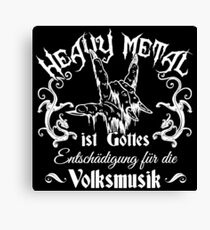 Heavy Metal Canvas Print