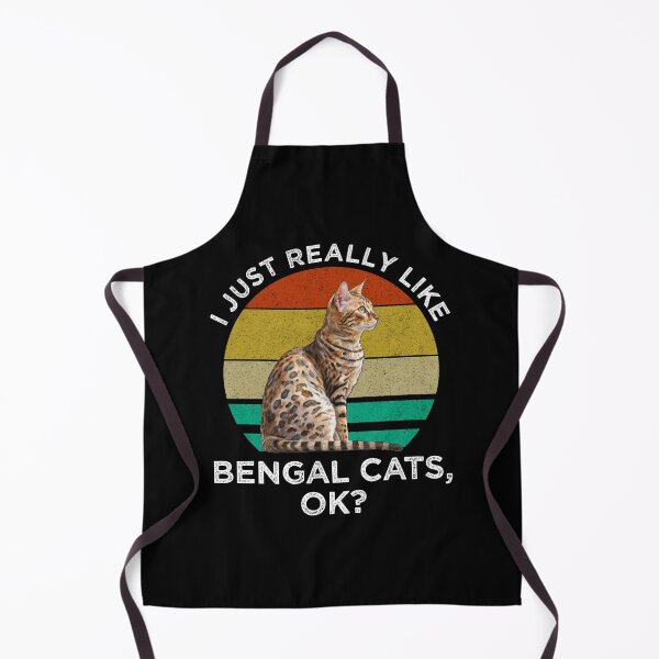 Item preview, I Just Really Like Bengal Cats, OK? designed and sold by Cat Lady Designs.