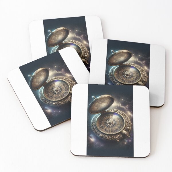 Item preview, Astronomical Pocket Watch Nebula designed and sold by DreamAlongArt.