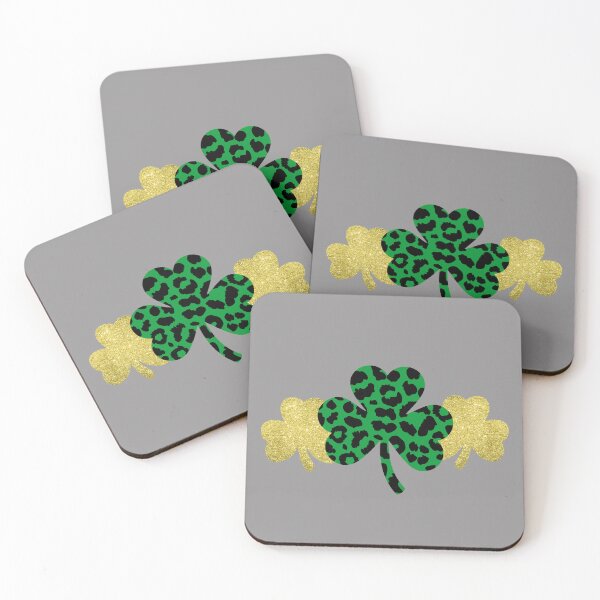 Item preview, Womens Leopard Gold Saint Patrick's Day Shamrock designed and sold by SimpleSteve.