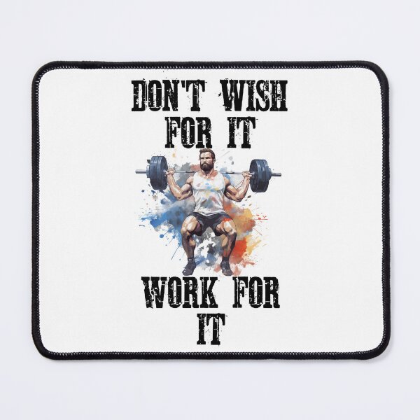 Item preview, Cross Fit Work For It Print designed and sold by Thehatinthecat.
