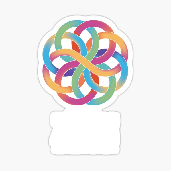 Item preview, Tall logo - tagline - white - designed and sold by ReframingAutism.