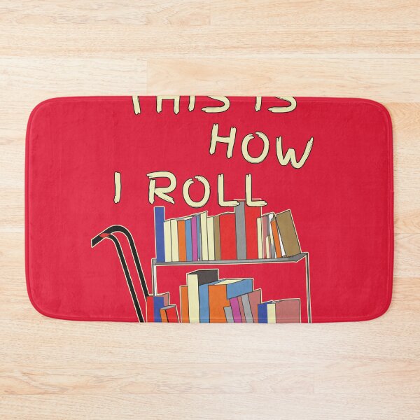 Item preview, This is How i Roll | Funny Librarian  designed and sold by Feline Rockstars.