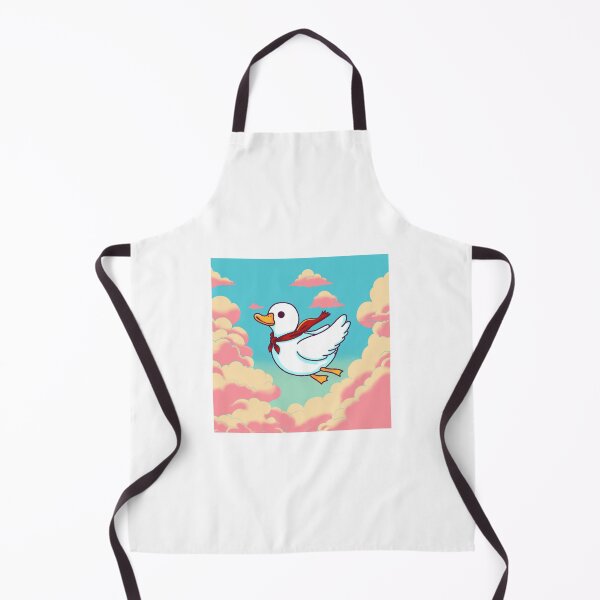 Item preview, little duck floating in the sky. designed and sold by atika-atk.