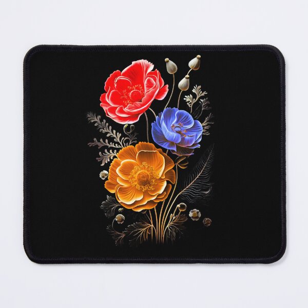 Item preview, The Tricolor Flowers designed and sold by doniainart.