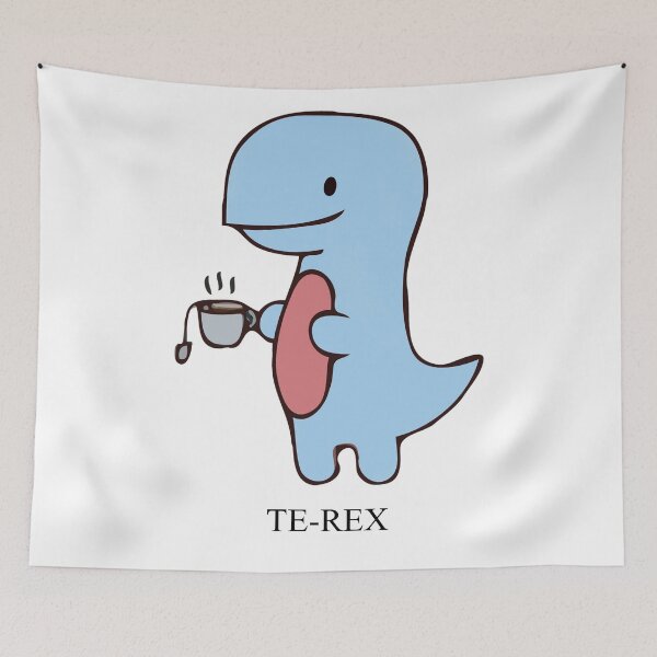 Item preview,  Te-Rex (blue) designed and sold by PatronesKawai.