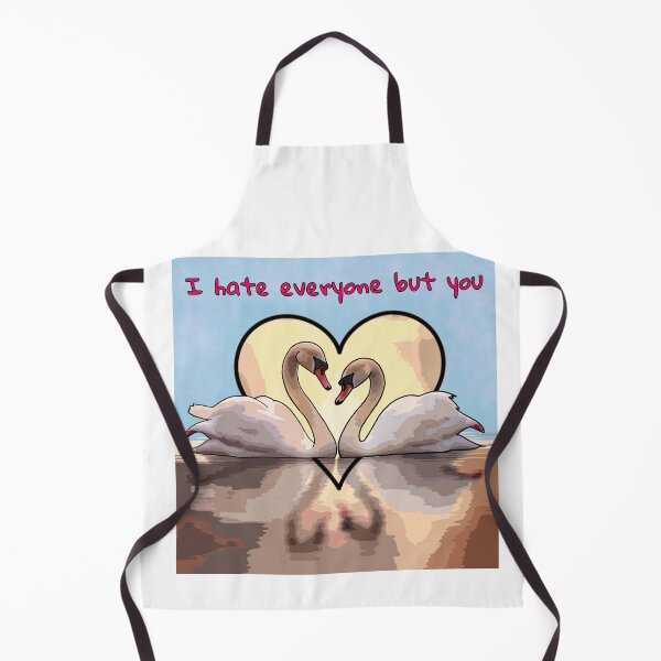 Item preview, Swan Love designed and sold by UnderbiteShop.