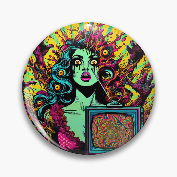 Item preview, Beautiful Trippy Psychedelic Attention Seeking Monster designed and sold by AIPixelMaster.