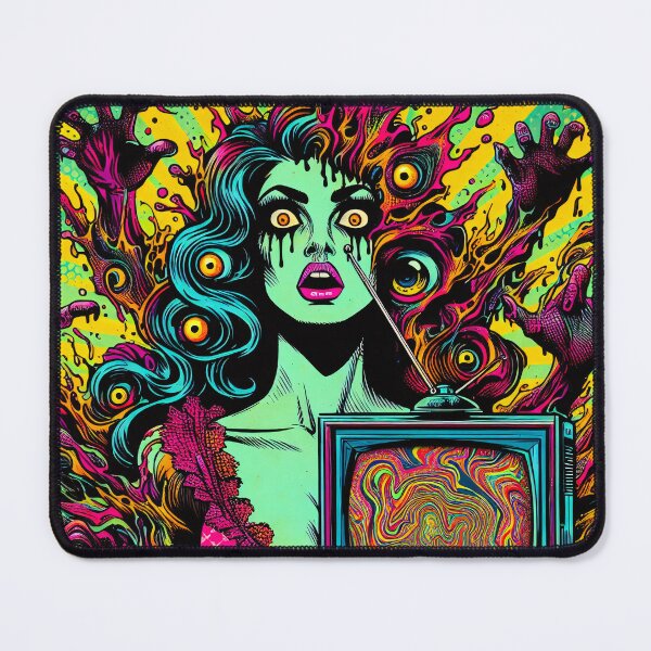 Item preview, Beautiful Trippy Psychedelic Attention Seeking Monster designed and sold by AIPixelMaster.