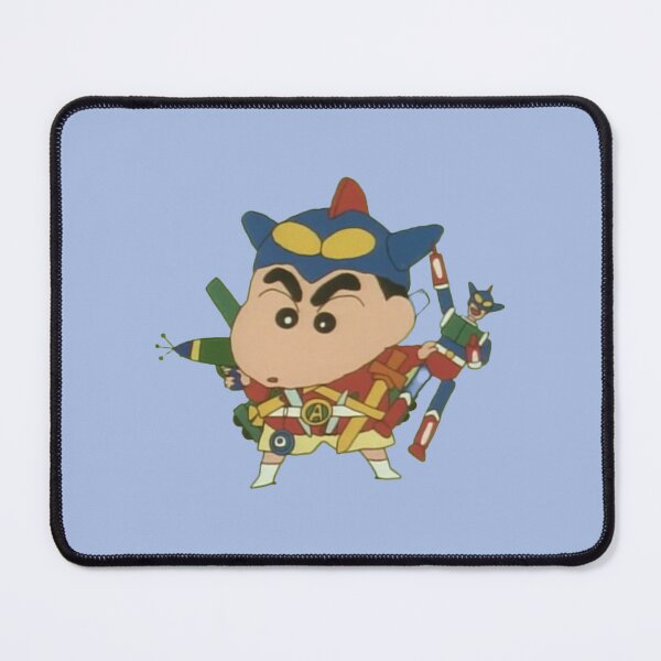 Item preview, Action Kamen Shin Chan (Blue) designed and sold by SenpaiSquad.