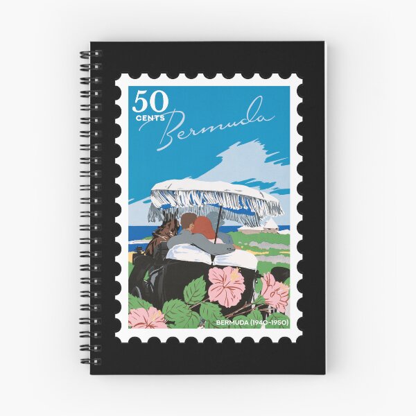 Item preview, Bermuda (1940-1950), vintage travel stamp designed and sold by RabbitK.