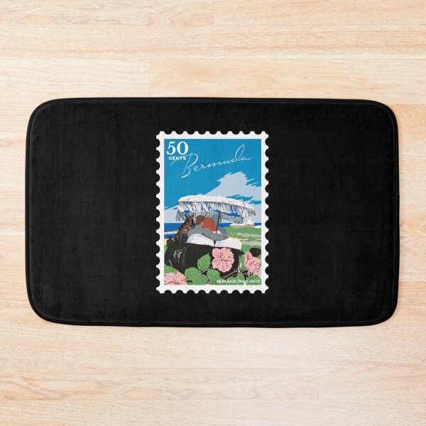 Item preview, Bermuda (1940-1950), vintage travel stamp designed and sold by RabbitK.