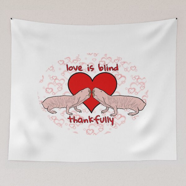 Item preview, Love is Blind designed and sold by UnderbiteShop.