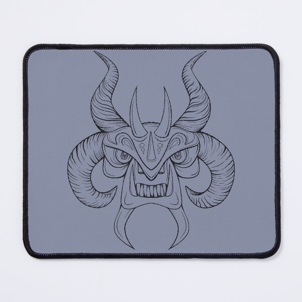Item preview, Devil Mask Black and White designed and sold by pincay.