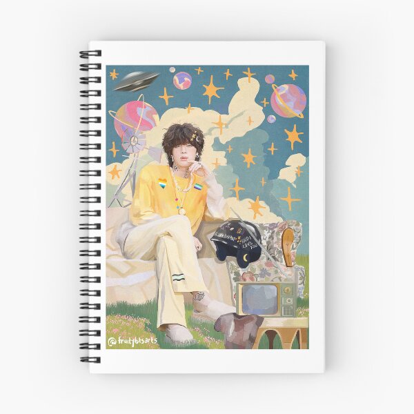Aperçu de l'œuvre et je t'aime, ma lune créée et vendue par fruitybtsarts.