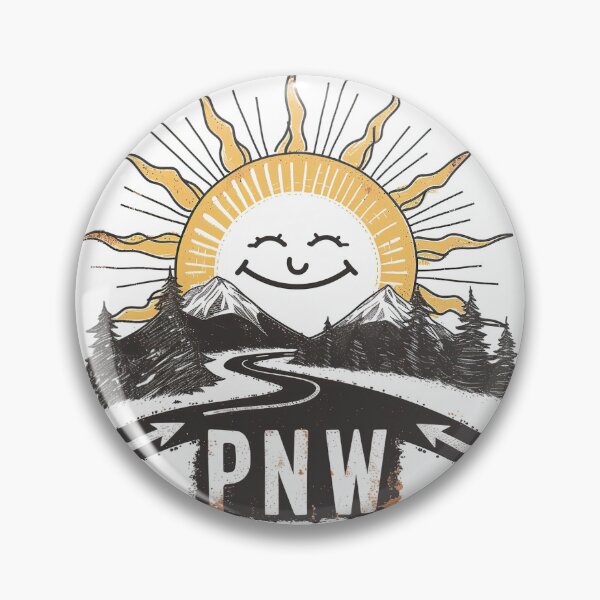 Artikelvorschau, PNW Pacific Northwest Sunshine Design entworfen und verkauft von Driftwood Spirits.