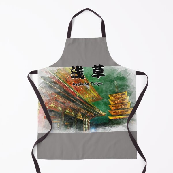 Item preview, " Asakusa Sensoji Temple Night ② " Watercolor Tee designed and sold by Wabi-SabiStudio.