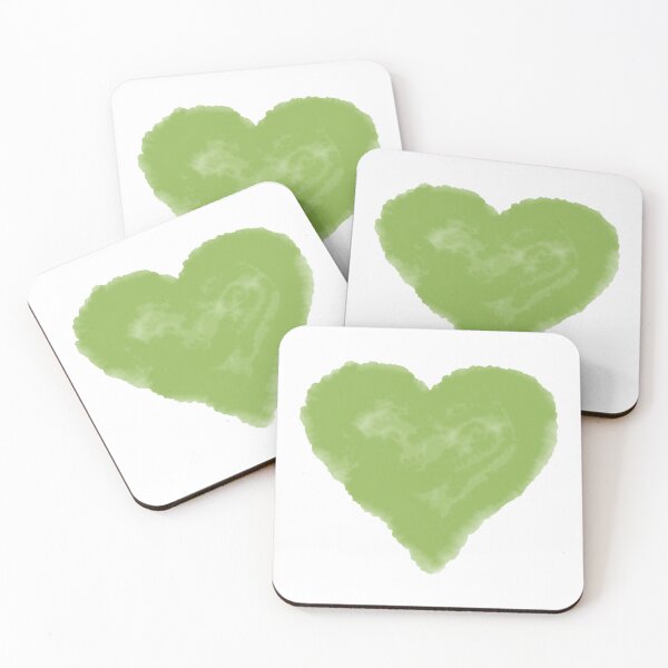 Item preview, Water Color Heart | green designed and sold by Loah-Store.