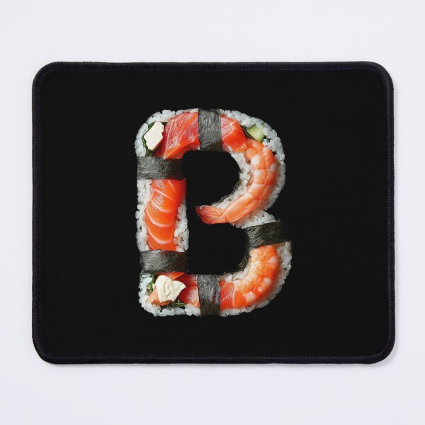 Item preview, Sushi Letter B Monogram designed and sold by ZedOhEe.