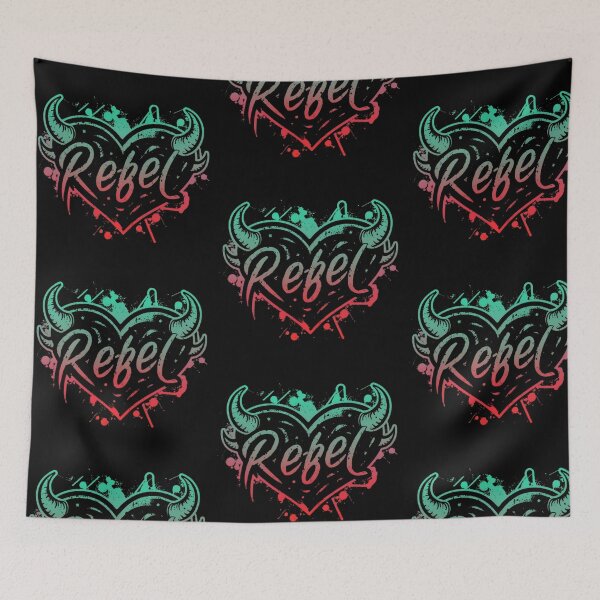 Item preview, Rebel At Heart designed and sold by PlanetMarker.