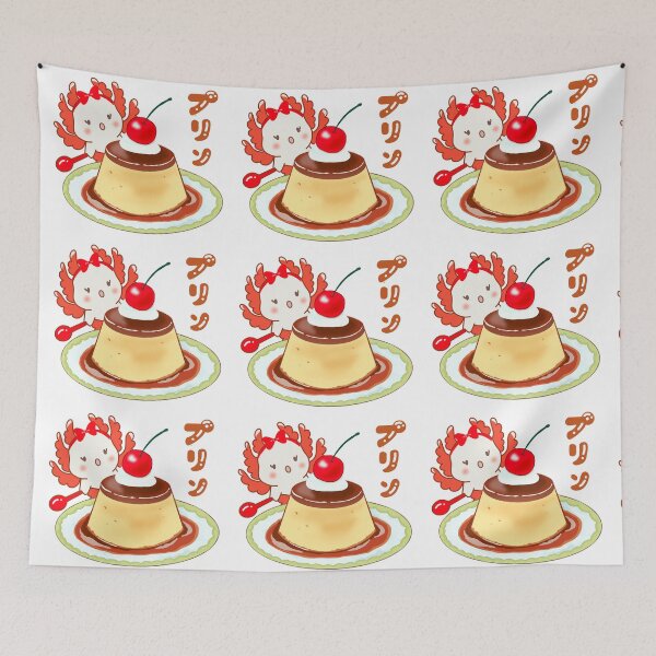 Item preview, Pudding(プリン）with RED EARTH-Haato the Gang of Salamander designed and sold by lazycat14.