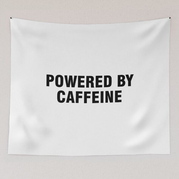 Item preview, Powered by caffeine designed and sold by allthetees.