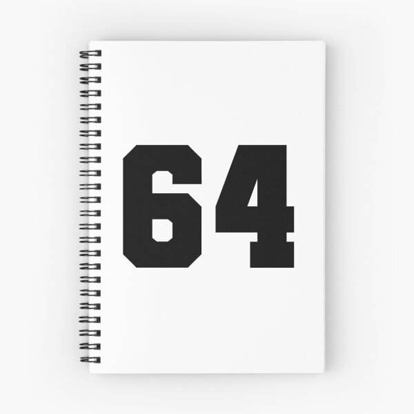 Item preview, 64, sixty four, black, soccer league designed and sold by Numbers-Art.
