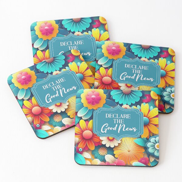 Item preview, REGIONAL CONVENTION DECLARE THE GOOD NEWS - FLORAL PATTERN designed and sold by Yesido.