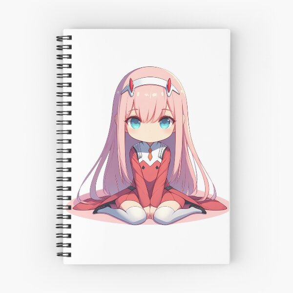 Artikelvorschau, Anime Chibi Zero Two entworfen und verkauft von Thunderbelts.
