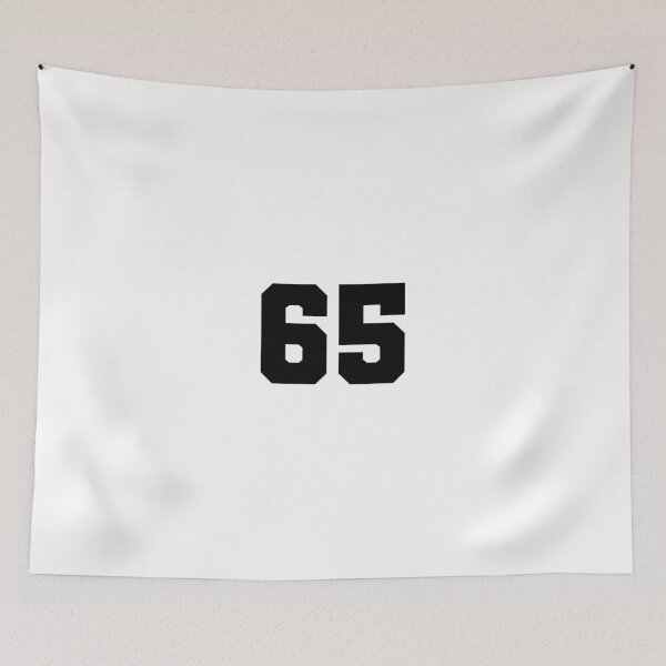 Item preview, 65, sixty five, black, soccer league designed and sold by Numbers-Art.