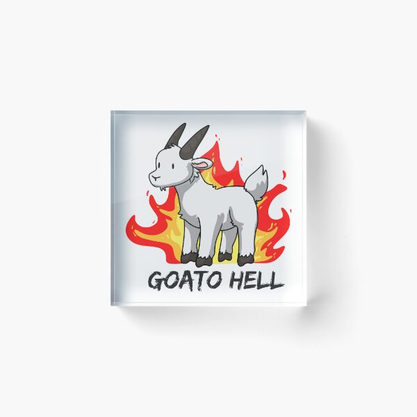 Item preview, Goato Hell designed and sold by hotbeanz.