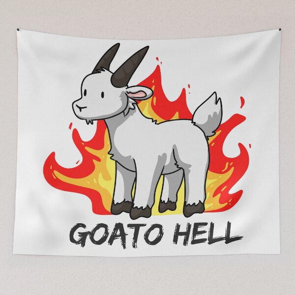 Item preview, Goato Hell designed and sold by hotbeanz.