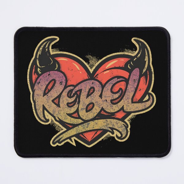 Item preview, Rebel At Heart designed and sold by PlanetMarker.