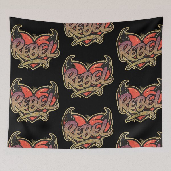 Item preview, Rebel At Heart designed and sold by PlanetMarker.
