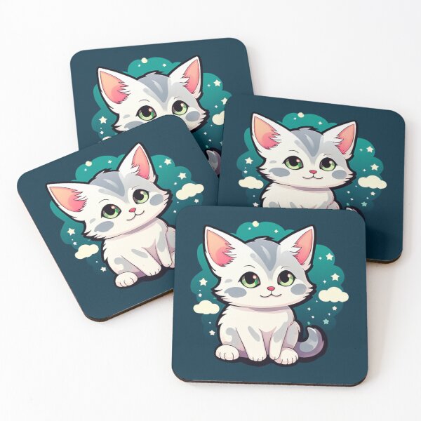 Item preview, Cute Cartoon Kitten designed and sold by UBdesign.