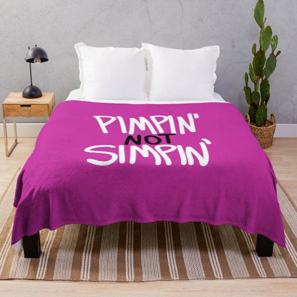 Item preview, PIMPIN' NOT SIMPIN' designed and sold by ArtByOregano.